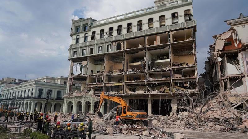 Explosão de hotel em Havana causa 32 mortes