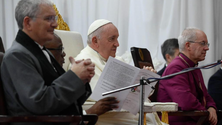 Imagem de Papa apela à deposição das armas do ódio em missa no Sudão do Sul
