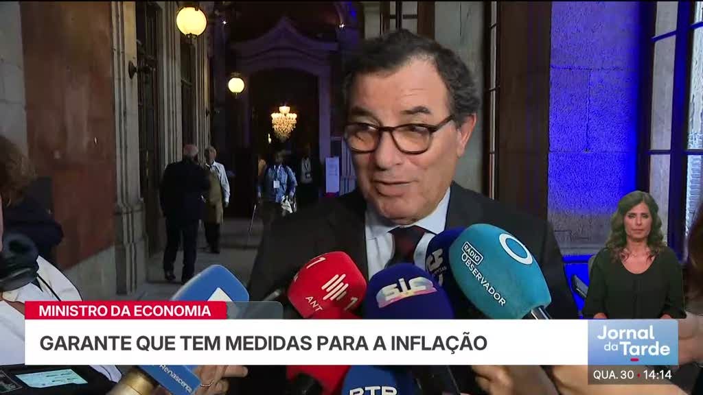 Ministro da Economia diz que a situação económica de Portugal só tem um problema: a inflação