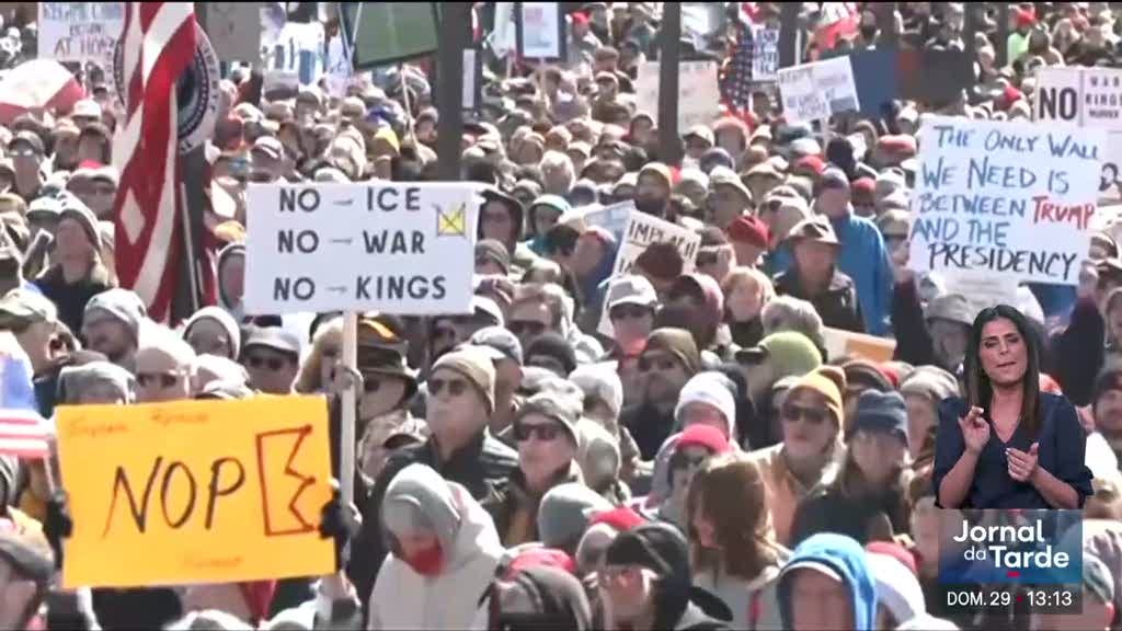 Protestos anti-Trump. Milhões de pessoasnas ruas contra políticas de Trump