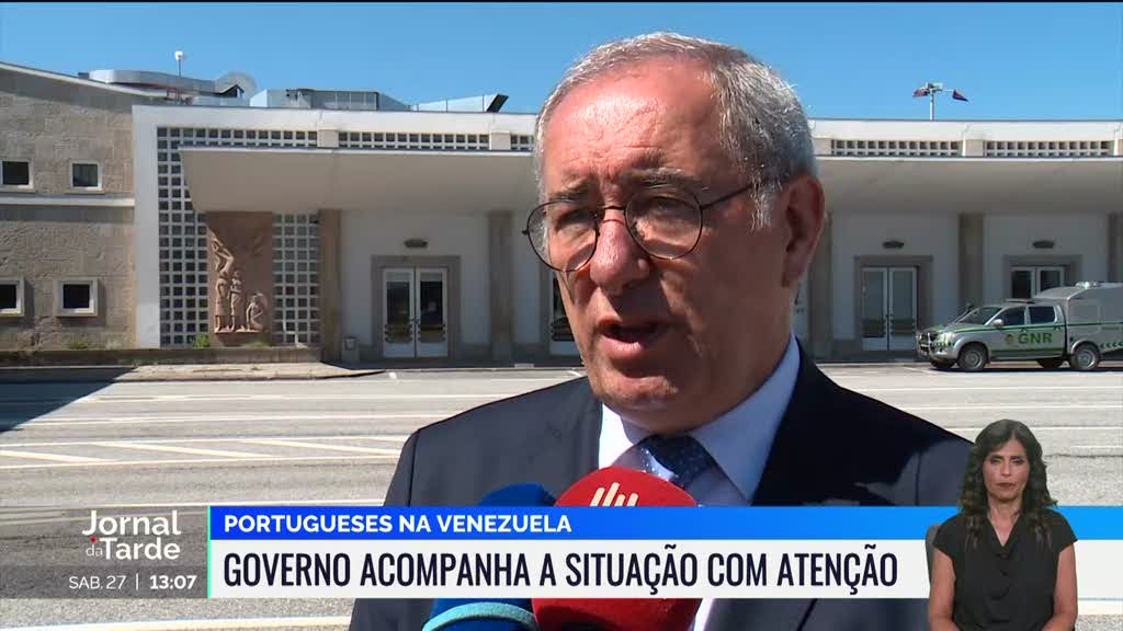 Venezuela. "Comunidade portuguesa está a ser acompanhada"