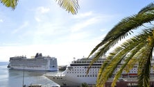 Ontem o porto do Funchal recebeu 4 navios de cruzeiro (Vídeo)