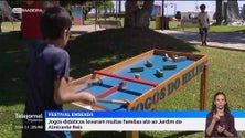 Festival «Enseada» levou muitas famílias até ao jardim do Almirante Reis (vídeo)