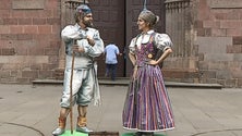 Imagem de Estátua madeirense marca festival de arte (vídeo)
