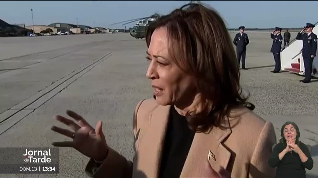 Kamala diz que Trump não está apto para ser presidente