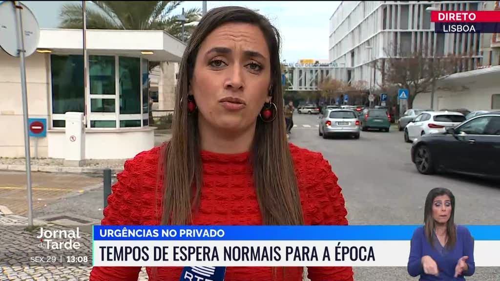 Urgências dos hospitais privados também registam aumento de procura