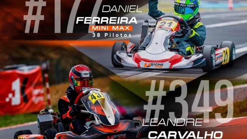 Imagem de Daniel Ferreira e Leandre Carvalho competem no Trofeu Rotax Max Challenge