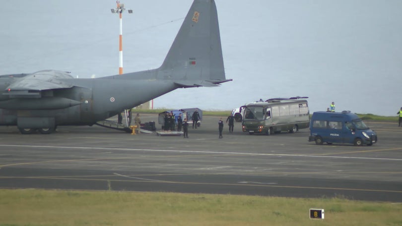 Imagem de 38 reclusos de Ponta Delgada transferidos para estabelecimentos prisionais no continente