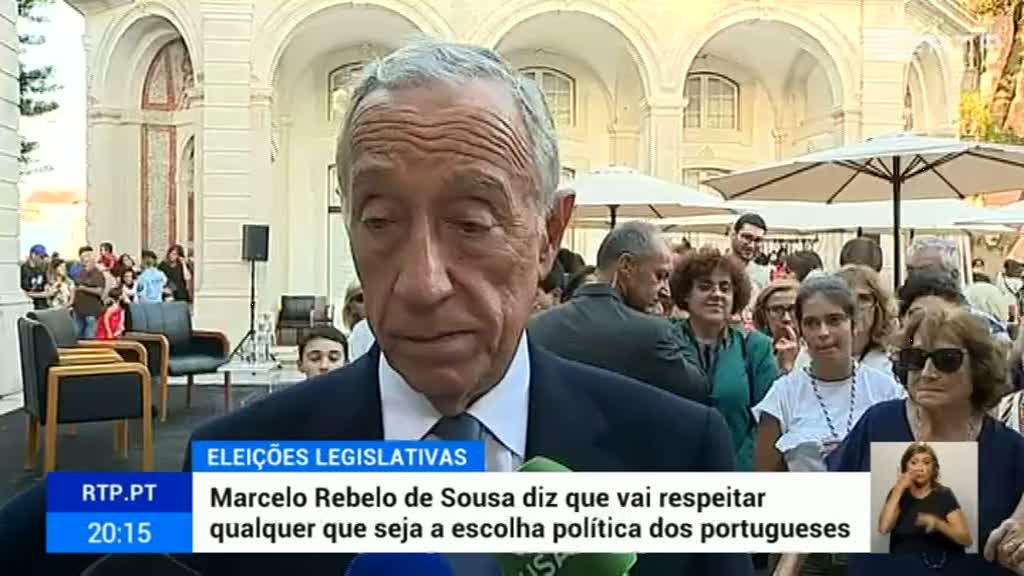 Marcelo promete respeitar qualquer resultado eleitoral