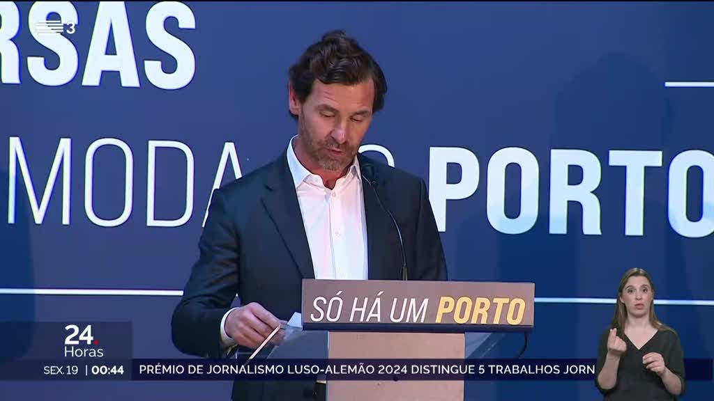 Villas-Boas apresentou os últimos trunfos da candidatura à presidência do FC Porto