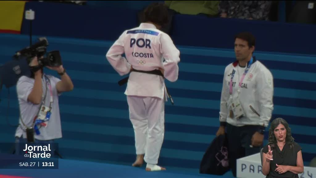 Jogos Olímpicos. Judoca Catarina Costa eliminada nos oitavos de final