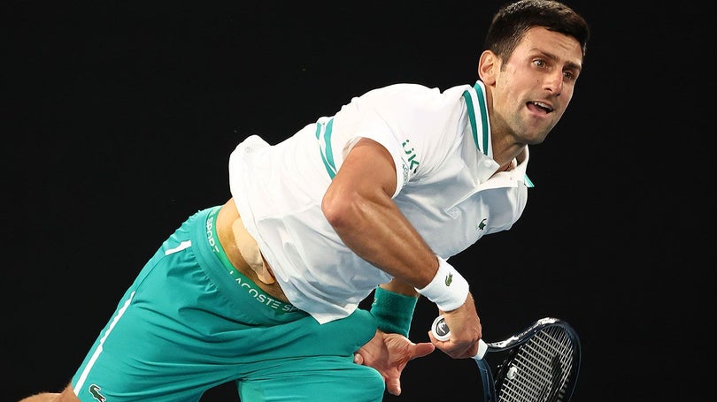 Imagem de Novak Djokovic eleito desportista europeu do ano