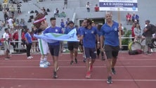 Jardim da Serra de bronze no Nacional de Atletismo (vídeo)