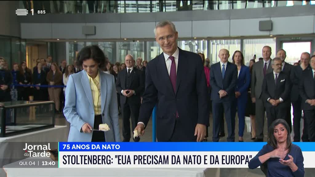 75 anos da NATO. Apoio à Ucrânia em debate na reunião