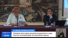 Alteração do Sistema Eleitoral nos Açores [Vídeo]