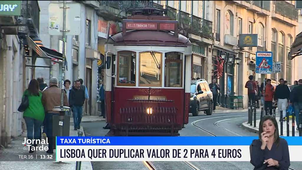 Câmara de Lisboa quer duplicar o valor da taxa turística