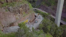 Obras no Túnel da Pestana Júnior obrigam ao desmonte de parte da encosta