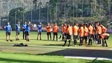 Imagem de Nacional fez primeiro treino com a novidade Wellinton