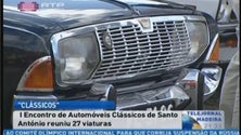 I Encontro de Automóveis Clássicos de Santo António reuniu 27 viaturas (Vídeo)