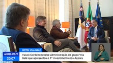Vasco Cordeiro reúne com administração do grupo Vila Galé [Vídeo]
