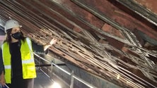 Imagem de Teto da Sé recuperado até ao Verão (vídeo)