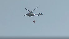 Imagem de Heli no combate às chamas (vídeo)