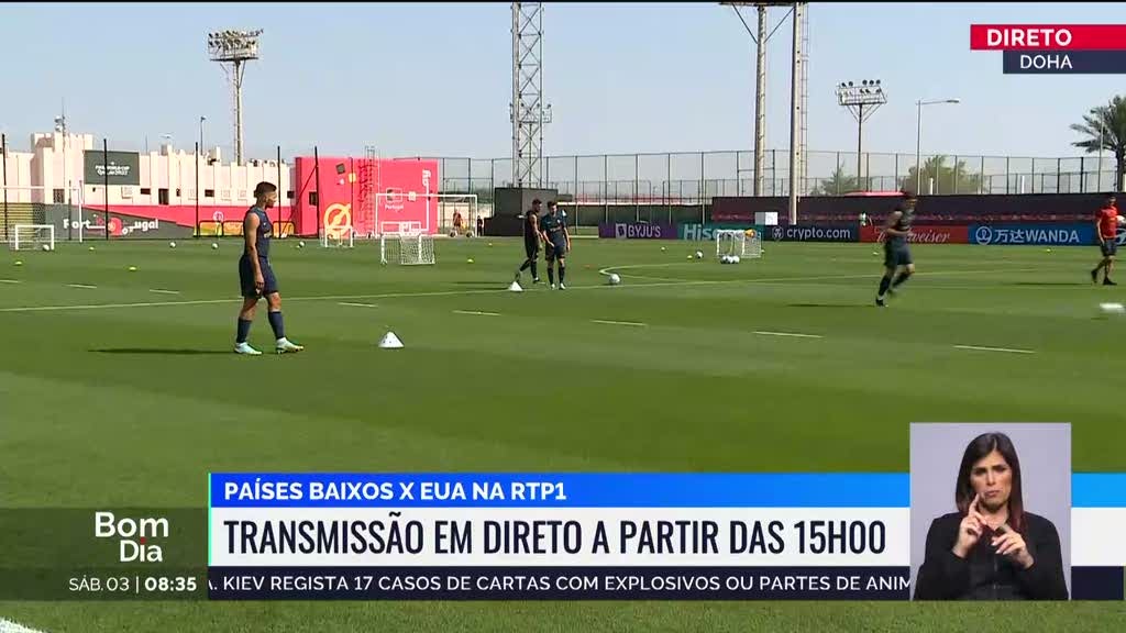 Mundial 2022. Portugal treina em Doha sem titulares