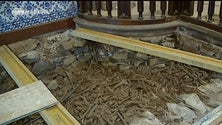 Imagem de Ossadas humanas encontradas na igreja da Fajã da Ovelha (vídeo)