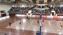 Imagem de Voleibol Masculino: Fonte do Bastardo vence Benfica por 3-2