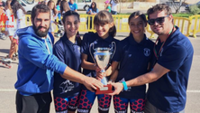 Equipa do CDR Prazeres vence Taça de Portugal em patinagem de velocidade