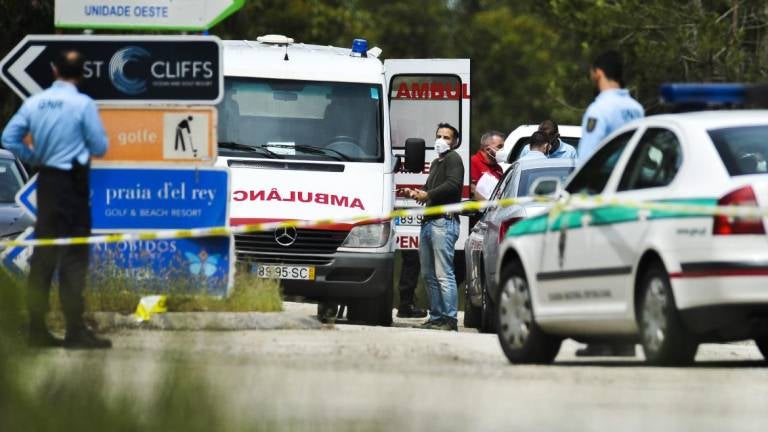 Imagem de Corpo da criança de Peniche encontrado em área de mata tapado por arbustos
