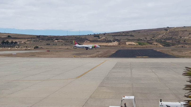 Imagem de Marcelo Rebelo de Sousa já está no Porto Santo
