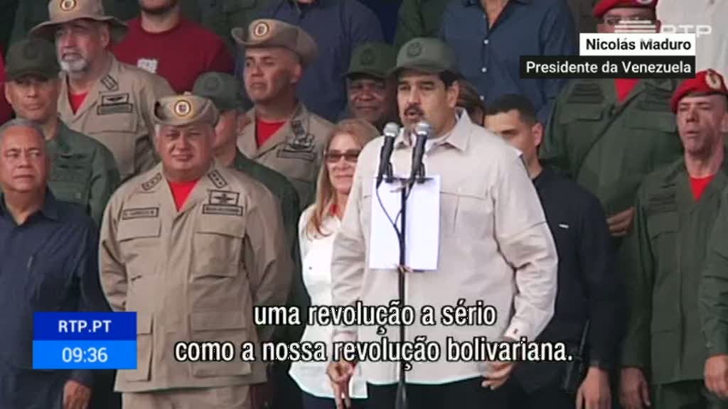Maduro quer mil�cias a produzirem alimentos para a Venezuela