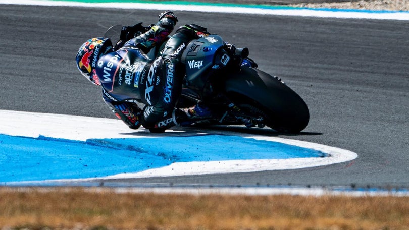 Imagem de Miguel Oliveira em 19.º na corrida sprint dos Países Baixos