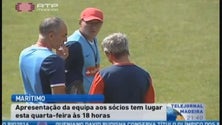 Apresentação do Marítimo hoje às 18h no estádio dos Barreiros (Vídeo)