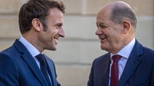 Imagem de Encontro de Macron e Scholz foi «amigável» e «construtivo», dizem Paris e Berlim