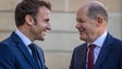 Imagem de Encontro de Macron e Scholz foi «amigável» e «construtivo», dizem Paris e Berlim