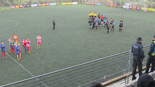 Imagem de Nacional B recebeu e venceu o Estrela da Calheta (vídeo)