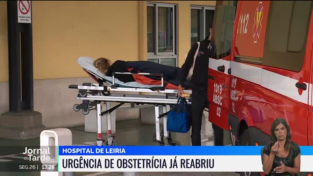 Hospital de Leiria. Urgência de obstetrícia já reabriu