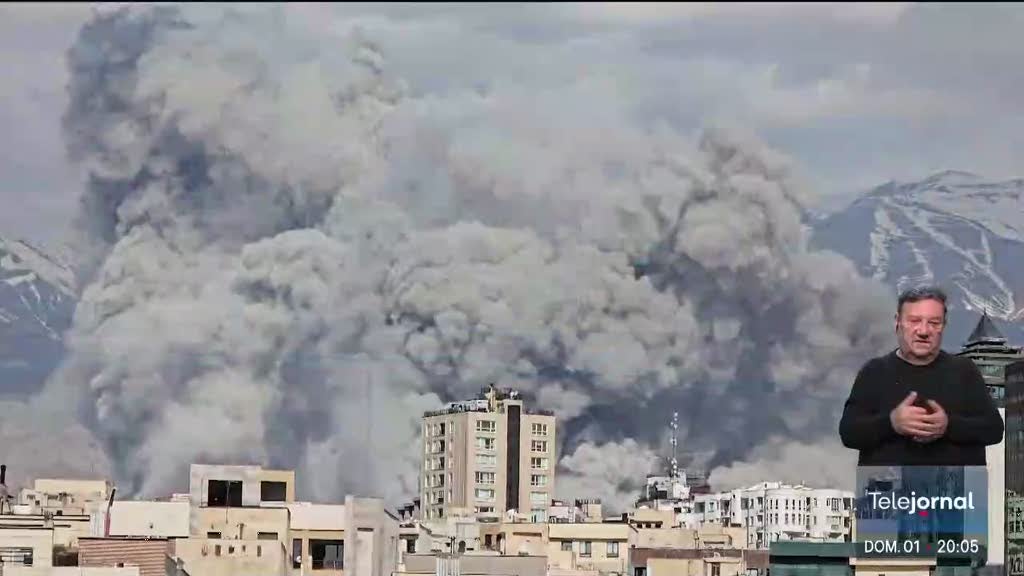 Imagem de EUA e Israel alargam alvos no segundo dia da ofensiva contra o Irão