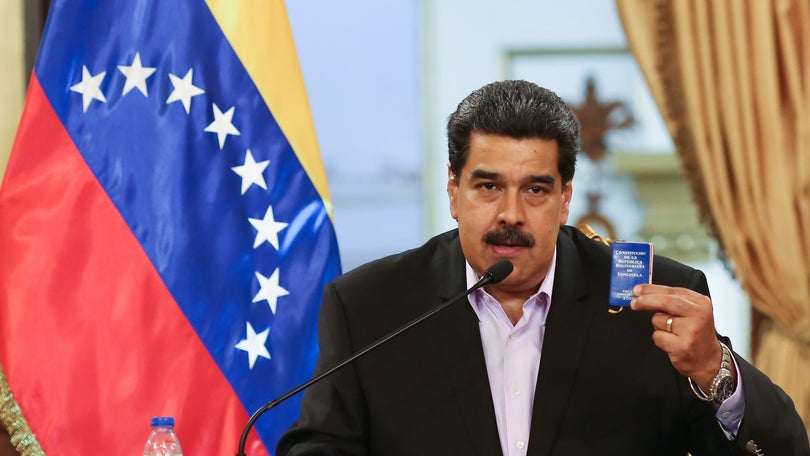 Imagem de Maduro pede aos militares que detenham traidores e defendam a paz