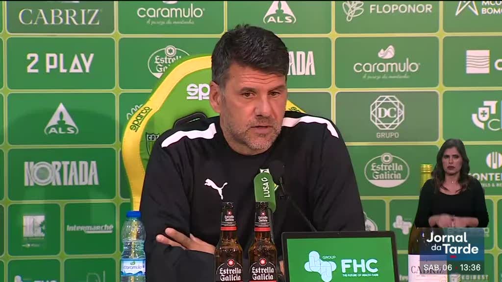 Imagem de Tondela - FC Porto. Cristiano Bacci espera um adversário muito forte