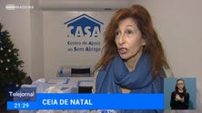 Imagem de Instituição CASA espera oferecer jantar de Natal a 70 pessoas sem-abrigo (vídeo)
