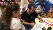 Imagem de Alunos da escola da Camacha homenageiam Alexandre Camacho