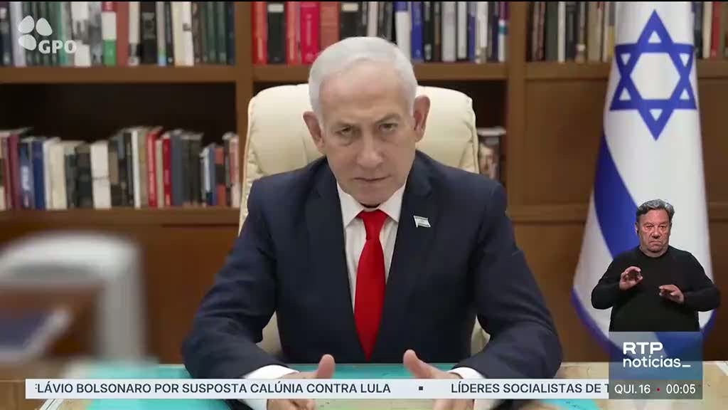 Netanyahu ordena continuidade da ofensiva no Líbano