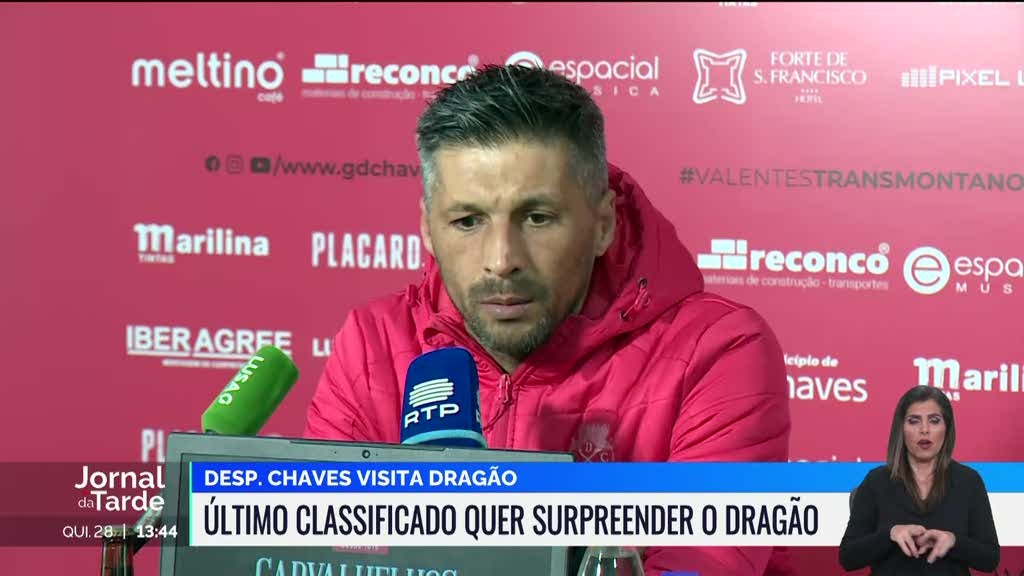 Chaves quer surpreender o FC Porto