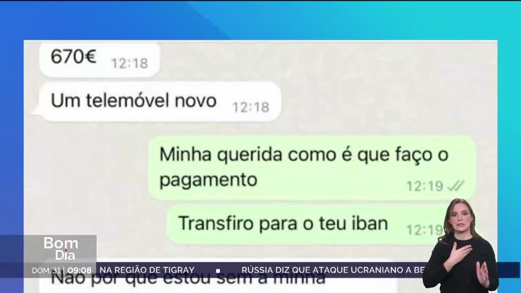 "Olá mãe, olá pai". Treze burlas por dia com falsas mensagens