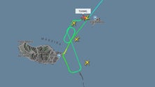 Imagem de Quatro aviões às voltas