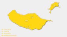 Imagem de Madeira sob aviso amarelo devido à chuva, vento e agitação marítima