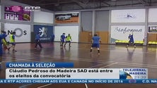 Cláudio Pedroso do Madeira Sad chamado à Seleção Nacional